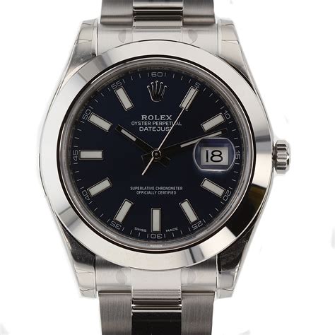 rolex datejust 41 blau 116300|rolex 116300 41mm.